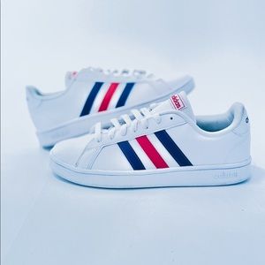 Adidas Grand Court Red & Blue Sneaker